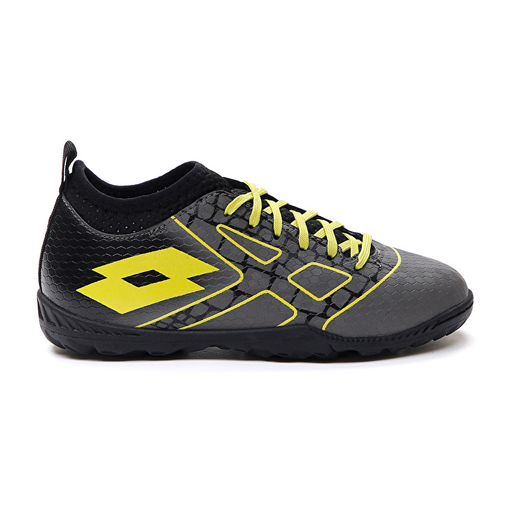 Lotto Maestro 700 Iii Tf Jr Botas Futbol Niños - Gris/Amarillo - Colombia BWUGJMK-31